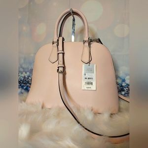 NWT A New Day Blush Pink Bowler Satchel